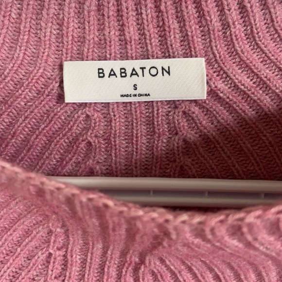 Aritzia Babaton pink sweater - Picture 2 of 2